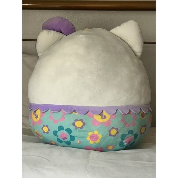 Squishmallow Large Hello Kitty JUMBO 24" Sanrio Flowers Plush Pillow Brand PreOw - Picture 3 of 10